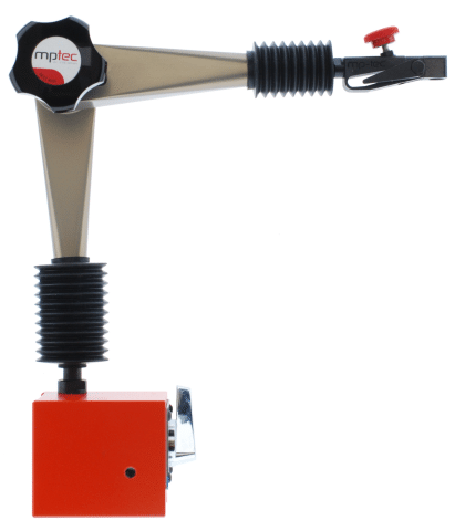 ABC-Maskin tilbyr magnetføtter fra mptec, med høy holdekraft, ettgreps innstilling og stabil posisjonering uten sig, utviklet for presise og repeterbare måleoppgaver i verksted og industri.