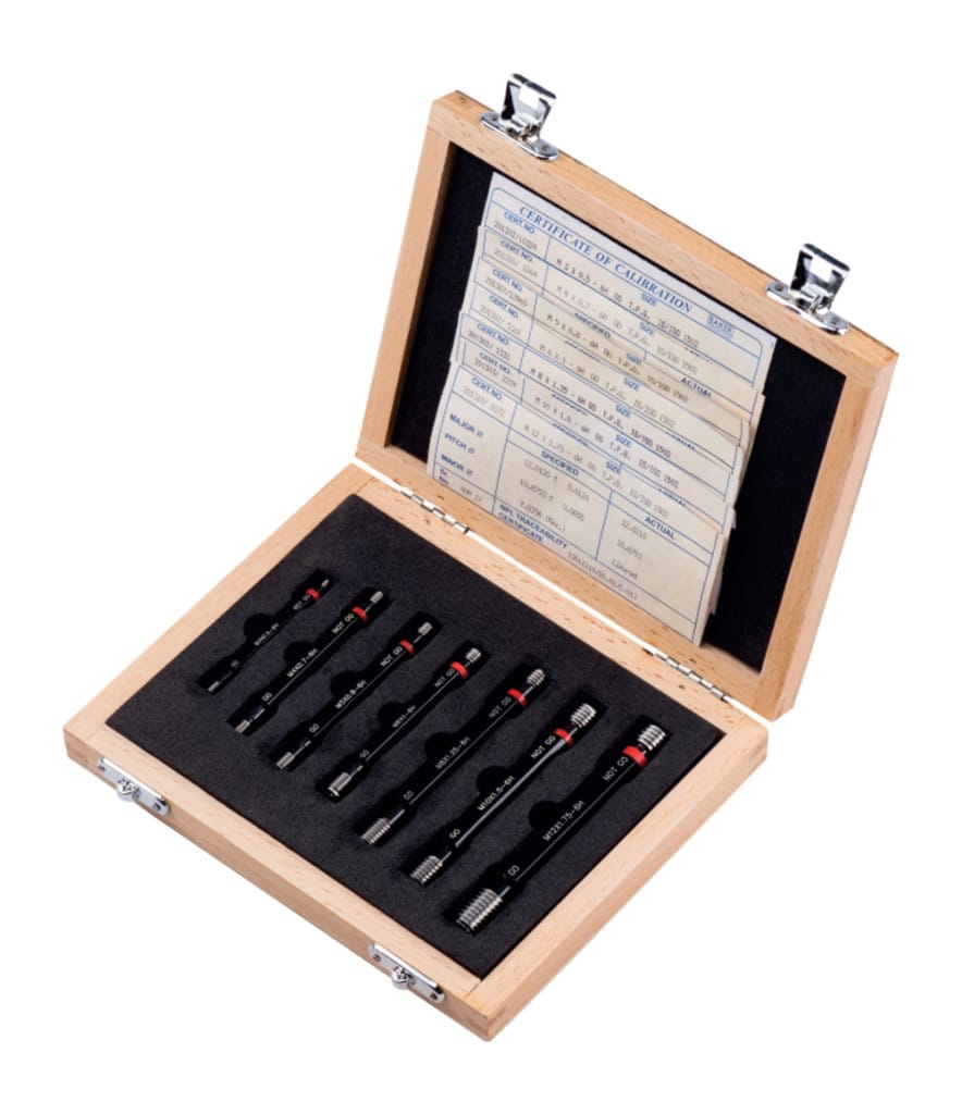 ABC Maskin leverer BAKER gjengetolker for presis kontroll av innvendige gjenger, produsert i herdet stål med toleranseklasse 6H, tilpasset produksjon, verksted og kvalitetskontroll.