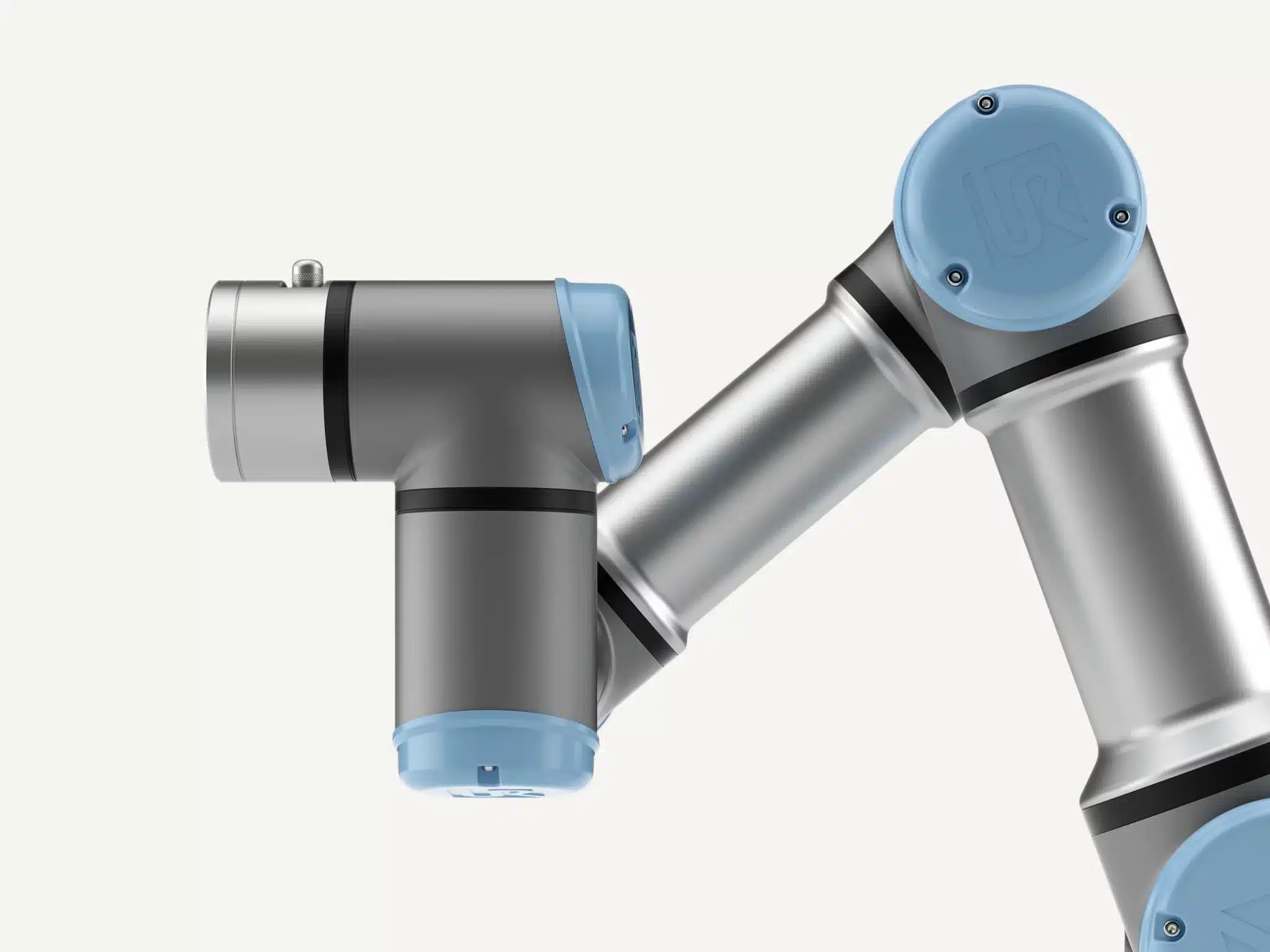 UR3e kombinerer høy presisjon og kompakt design. Den automatiserer montering, skrutrekking og kvalitetskontroll med trygg samarbeidende drift og rask implementering i eksisterende produksjonslinjer.