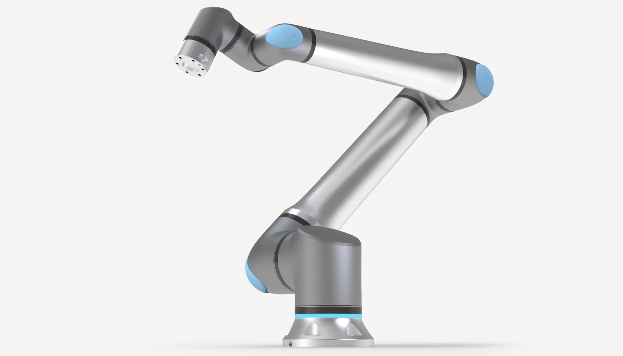 Universal Robots UR18 er utviklet for krevende automatiseringsoppgaver. Den leverer høy løftekapasitet, stabil bevegelse og enkel programmering, samtidig som den gir trygg samarbeidende drift i produksjonsmiljøer.