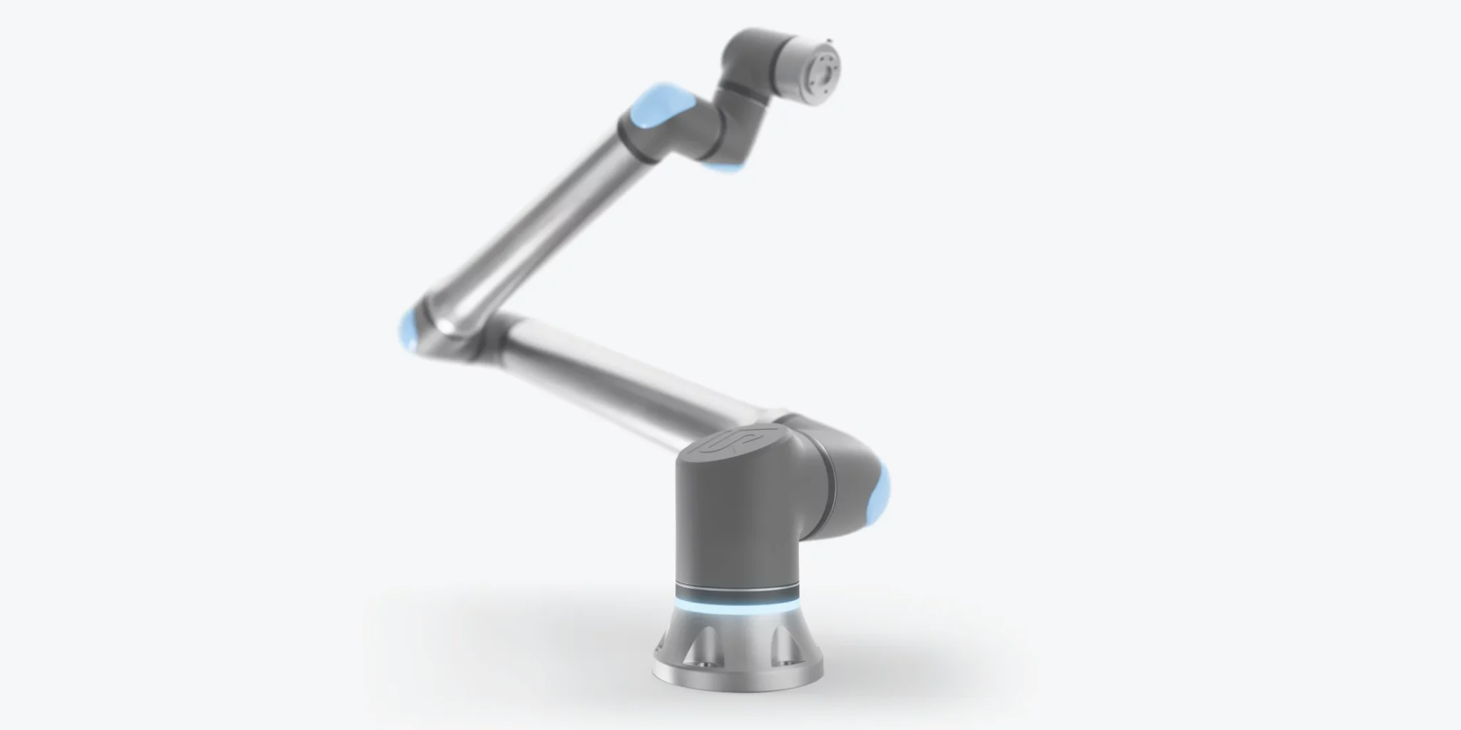 UR8 Long gir 1100 mm rekkevidde og stabil ytelse. En samarbeidende robot som reduserer manuelle operasjoner og gir trygg, repeterbar automatisering i industrielle prosesser.