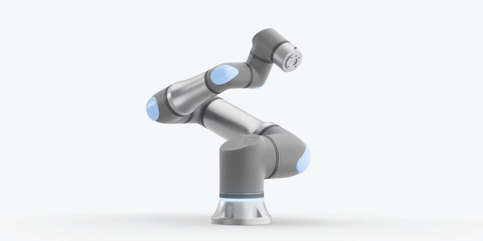 UR20 muliggjør automatisering av tunge og plasskrevende oppgaver. Med 25 kg nyttelast, høy presisjon og lavt energiforbruk passer den moderne produksjonsmiljøer med høye ytelseskrav.