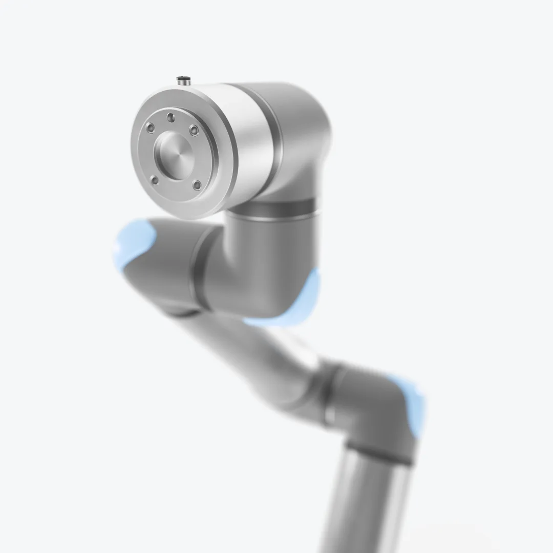 UR15 er en samarbeidende robot med 15 kg løftekapasitet og 1300 mm rekkevidde. Den effektiviserer tunge prosesser med lavt energiforbruk og fleksibel integrasjon.