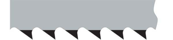 AMADA GLB Contour er et M42 bimetall båndsagblad for presis kontursaging, med høy fleksibilitet, slitestyrke og stabil kontroll i komplekse former og krevende materialer.