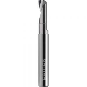 DATRON endefreser i hardmetall gir effektiv sponfjerning, høy presisjon og utmerket overflatefinish. Utviklet for høyhastighetsmaskinering i aluminium, plast, kompositter og stål.